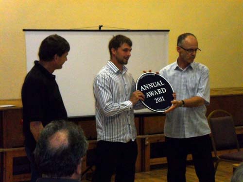 The presentation of the 2011 annual award
