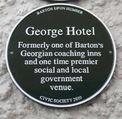 George Hotel Plaque