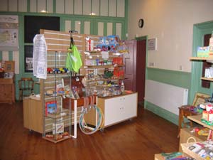 The shop area now offering much more than before.