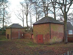 The outbuildings at risk in the Preston Road scheme.