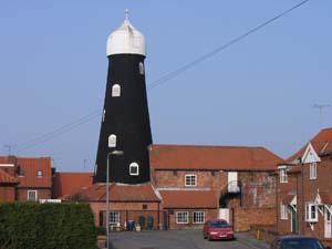 The restored mill in Market Lane.