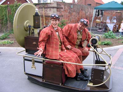 The time machine that whisked everyone back to Victorian times