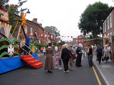 The rides, games and crowds.