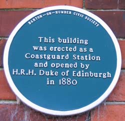 Coastguard Station Plaque