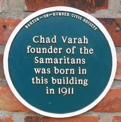 Chad Varah Plaque