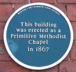 Primative Church Plaque