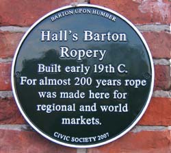 Ropewalk Plaque