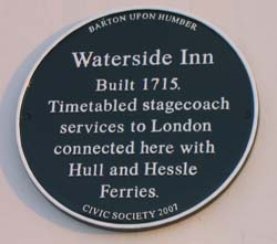 Waterside Inn Plaque