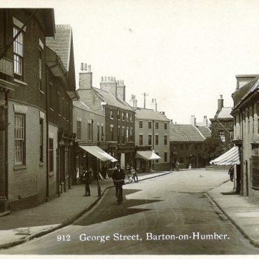Edwardian view looking down from the Market Place