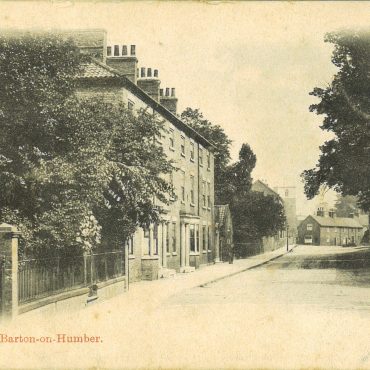 Looking towards St Marys churchyard